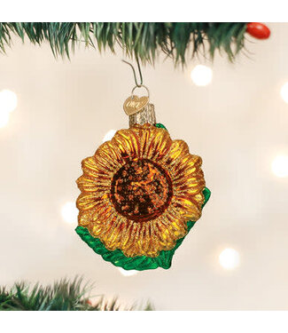 OLD WORLD CHRISTMAS Garden Sunflower Ornament