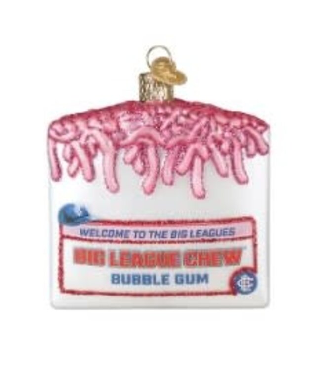 OLD WORLD CHRISTMAS Big League Chew Ornament