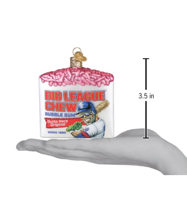 OLD WORLD CHRISTMAS Big League Chew Ornament