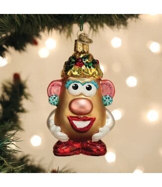 OLD WORLD CHRISTMAS Mrs. Potato Head Ornament