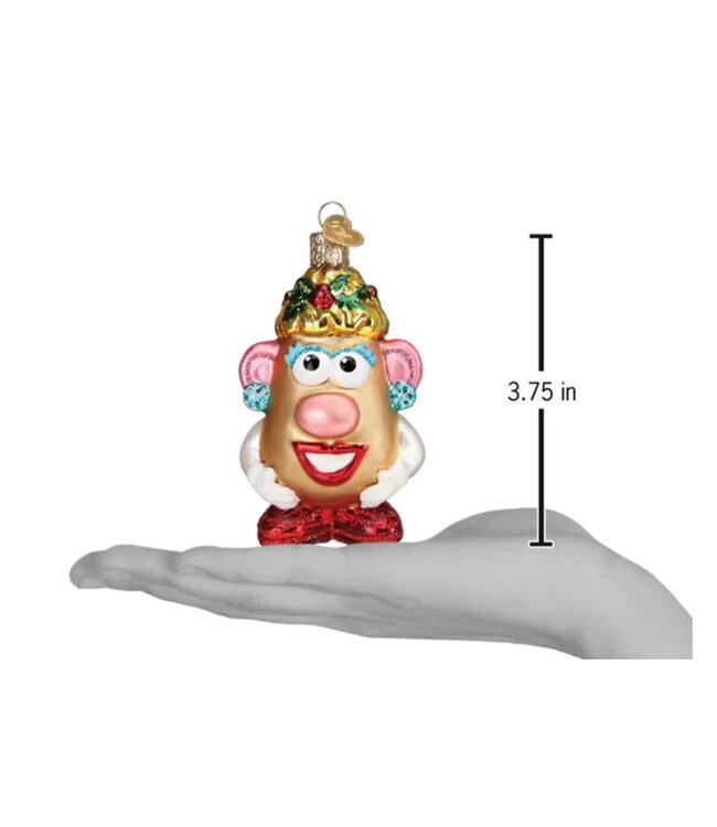 OLD WORLD CHRISTMAS Mrs. Potato Head Ornament