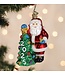 OLD WORLD CHRISTMAS 2025 Santa With Tree Ornament