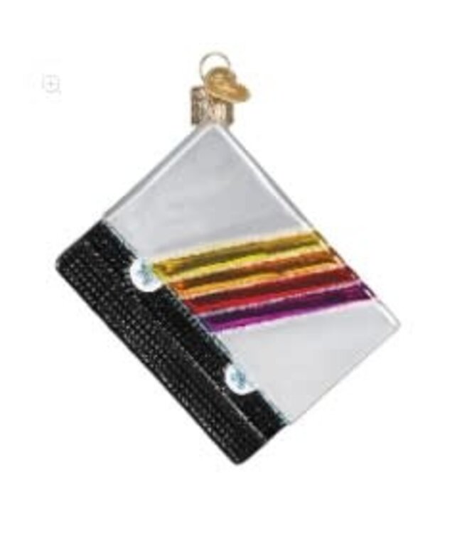 OLD WORLD CHRISTMAS Vhs Tape Ornament