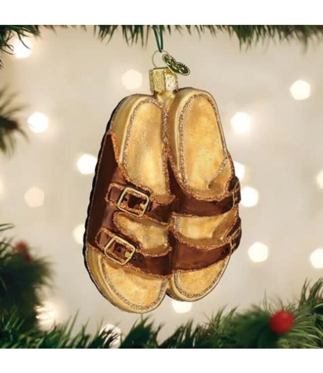 OLD WORLD CHRISTMAS Sandals Ornament