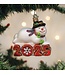 OLD WORLD CHRISTMAS 2025 Snowman  Ornament