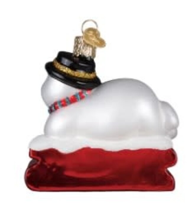 OLD WORLD CHRISTMAS 2025 Snowman  Ornament
