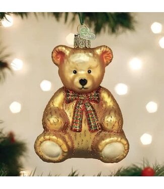 OLD WORLD CHRISTMAS Teddy Bear Ornament