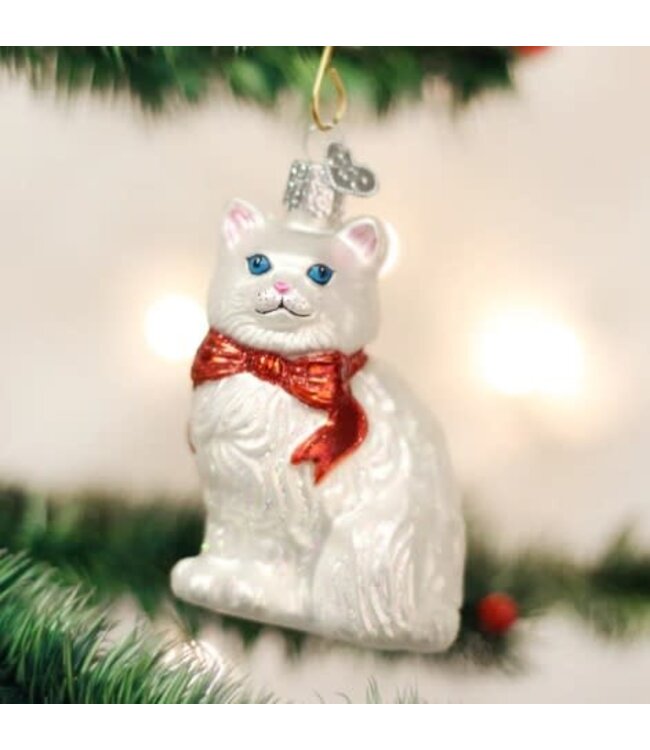 OLD WORLD CHRISTMAS Princess Kitty Ornament