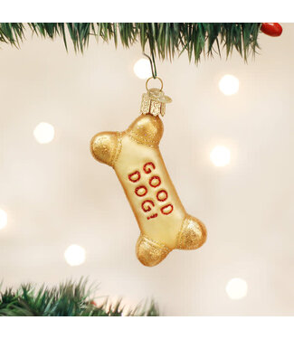 OLD WORLD CHRISTMAS Dog Biscuit Ornament