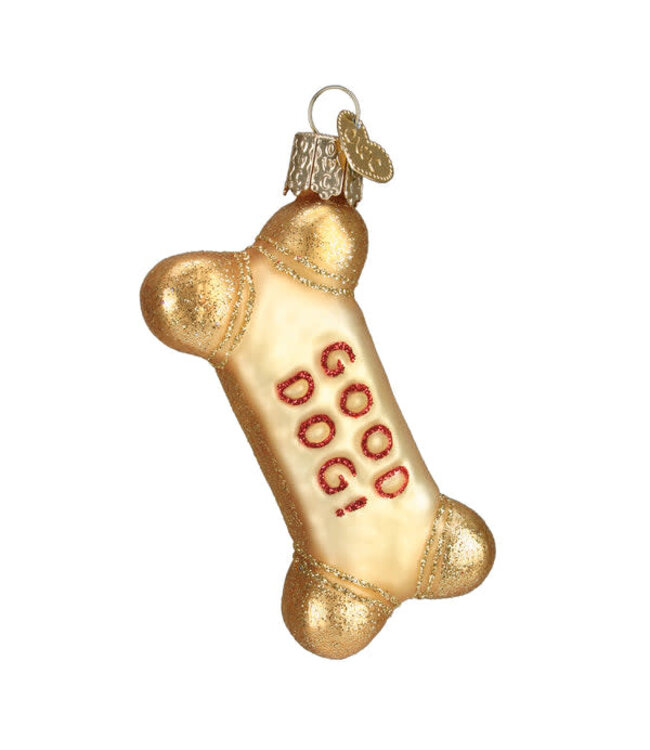 OLD WORLD CHRISTMAS Dog Biscuit Ornament