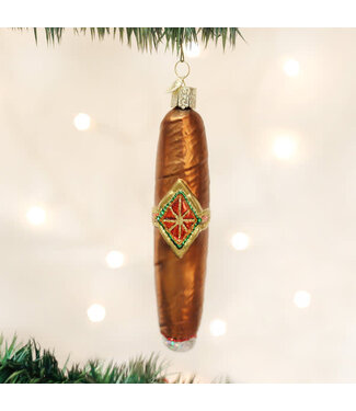 OLD WORLD CHRISTMAS Cigar Ornament