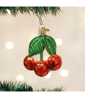 OLD WORLD CHRISTMAS Cherries Ornament