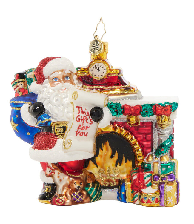 CHRISTOPHER RADKO Nice List Santa