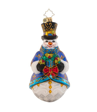 CHRISTOPHER RADKO Winter's Frost Snowman