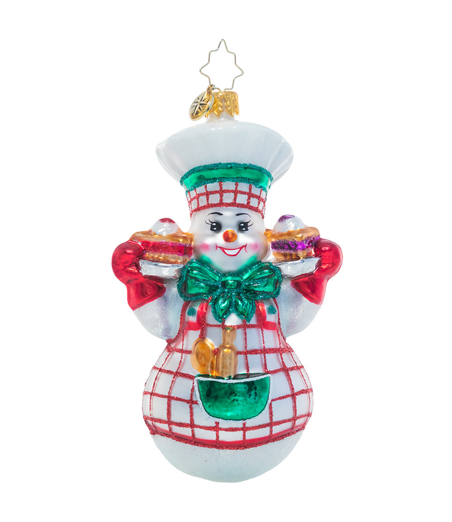 CHRISTOPHER RADKO Jolly Baker Snowman