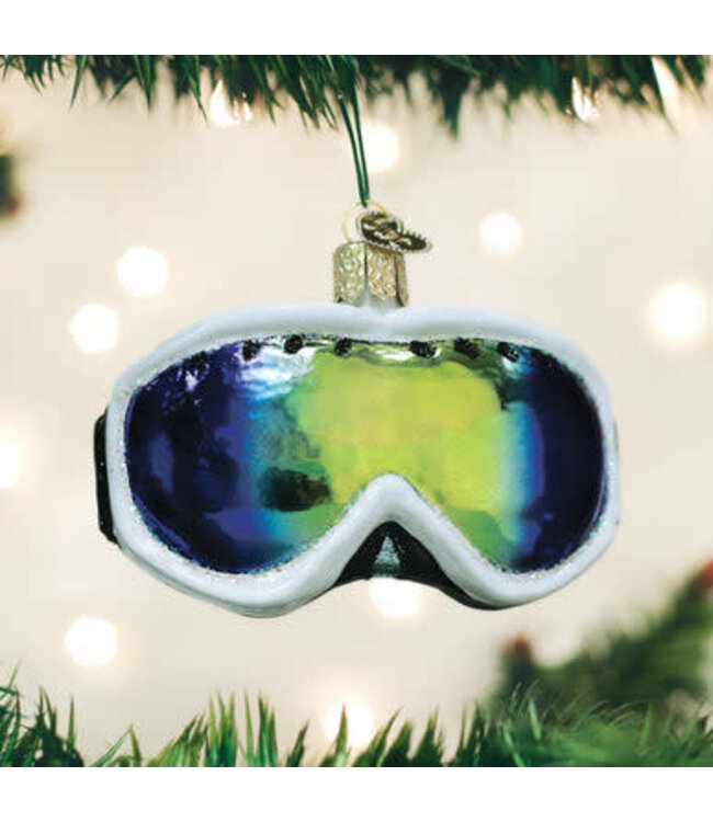 OLD WORLD CHRISTMAS Ski Goggles Ornament