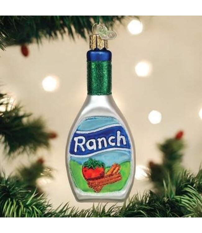 OLD WORLD CHRISTMAS Ranch Dressing Ornament
