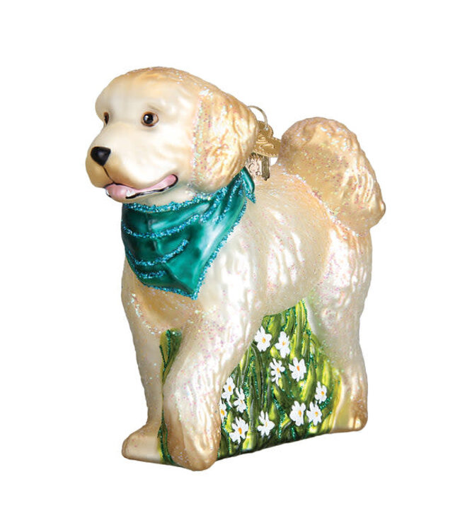 OLD WORLD CHRISTMAS Doodle Dog Ornament