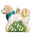OLD WORLD CHRISTMAS Doodle Dog Ornament