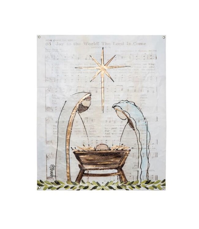 Paper 46" Wall Art Holy Family