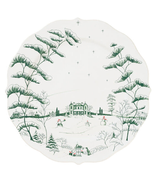 JULISKA Country Estate Winter Frolic Charger - Evergreen
