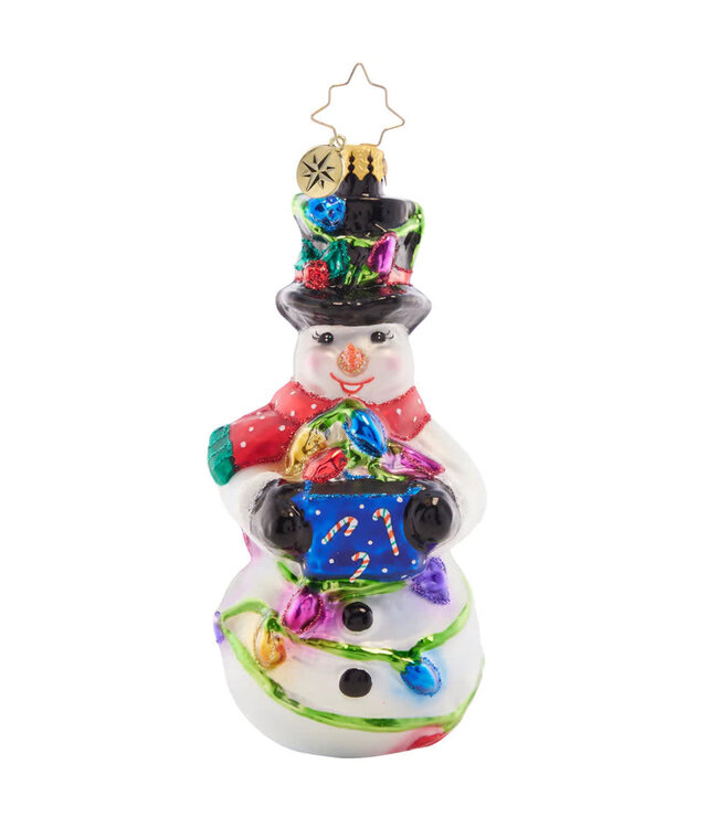 CHRISTOPHER RADKO Light The Night Snowman