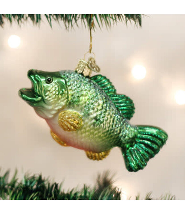 OLD WORLD CHRISTMAS Largemouth Bass Ornament