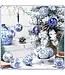 Christmas Porcelain Ball Blue & White Porcelain Chinoiserie SOLD INDIVIDUALLY
