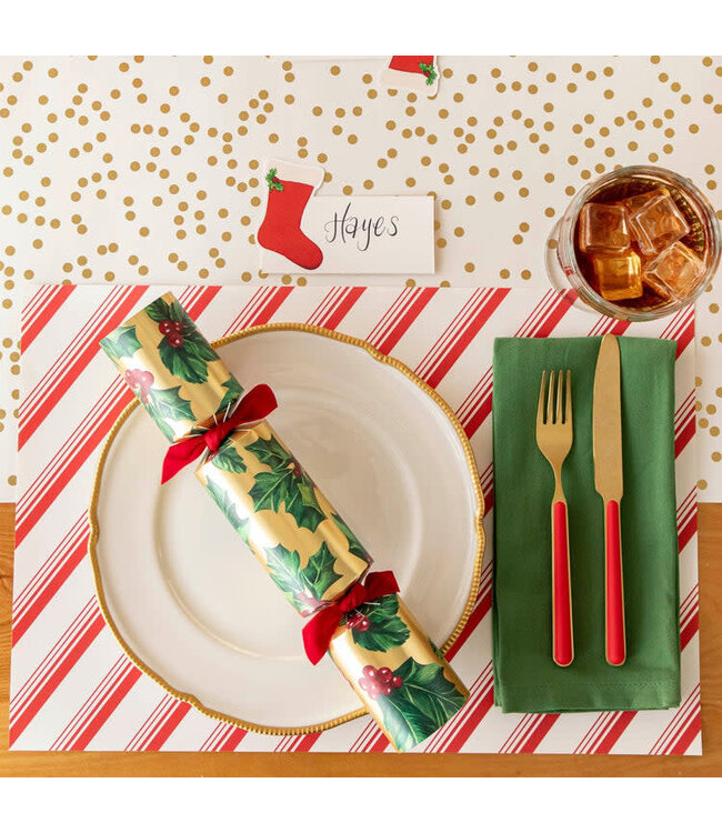 HESTER & COOK Peppermint Stripe Placemat