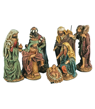 MARK ROBERTS Nativity  12 to 16’’Set of 7