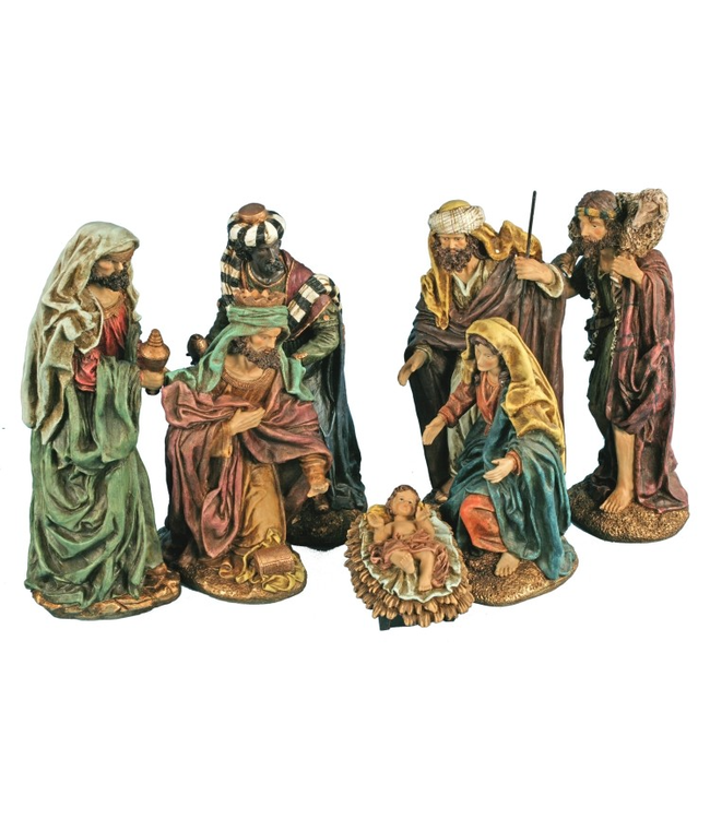 MARK ROBERTS Nativity  12 to 16’’Set of 7