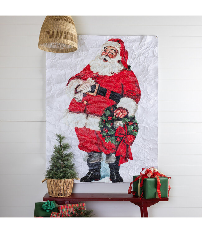 Paper Wall Art Santa