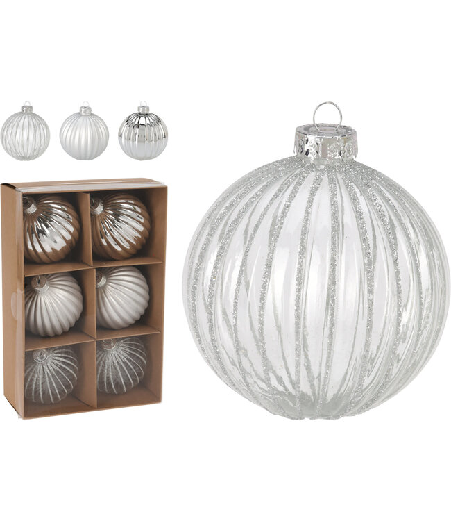 Xmas Ball 80MM - Sold as Set