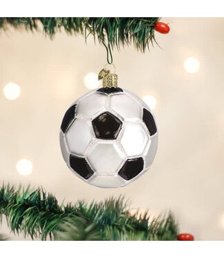 OLD WORLD CHRISTMAS Soccer Ball Ornament