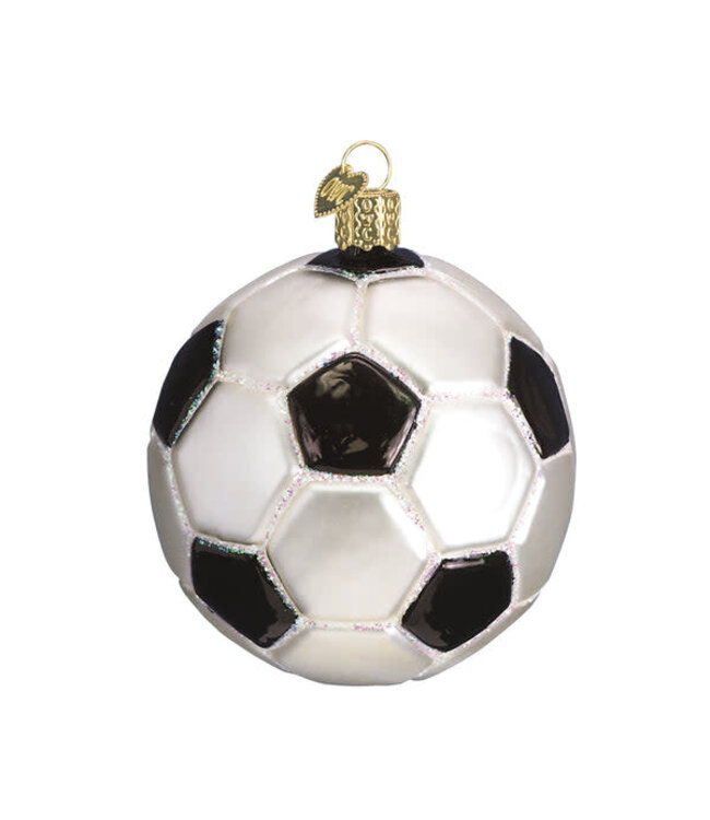 OLD WORLD CHRISTMAS Soccer Ball Ornament