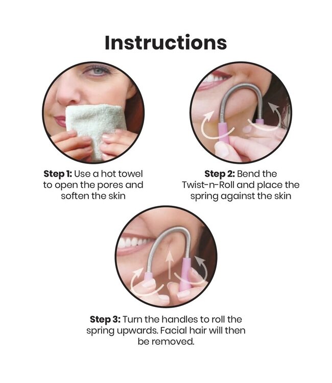 Lindo Twist-n-Roll Tweezers - Metallic Shine - Sold Separately