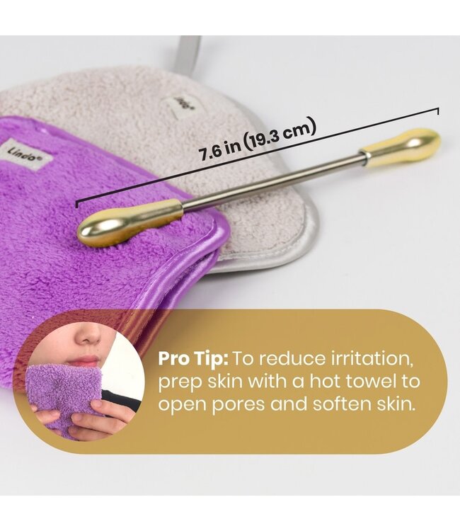 Lindo Twist-n-Roll Tweezers - Metallic Shine - Sold Separately