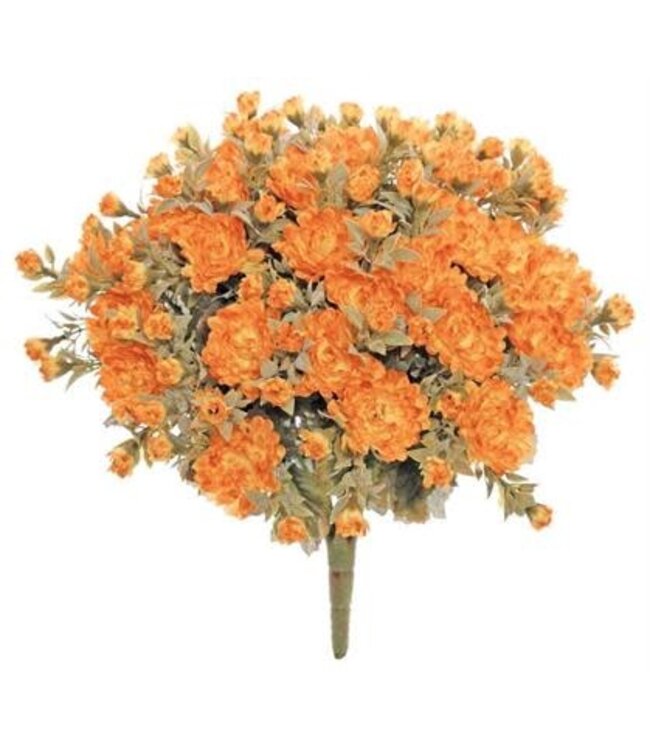 15" Mini Mum Bush Blooms