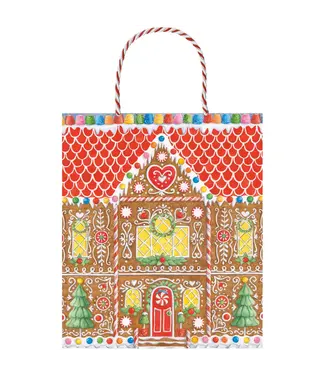 Gingerbread House Large Gift Bag