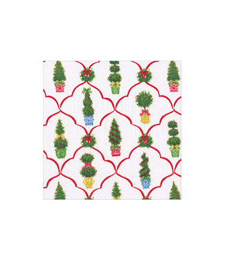 Petit Jardin de Noel Cocktail Napkins