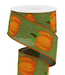 2.5"X10yd Pumpkins W/Leaves On Royal