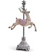 Glittered Resin Finial Reindeers