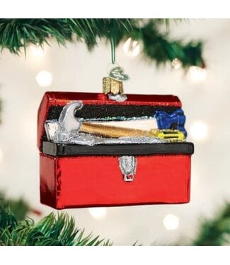 OLD WORLD CHRISTMAS Toolbox Ornament