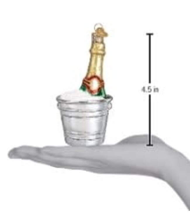 OLD WORLD CHRISTMAS Chilled Champagne Ornament