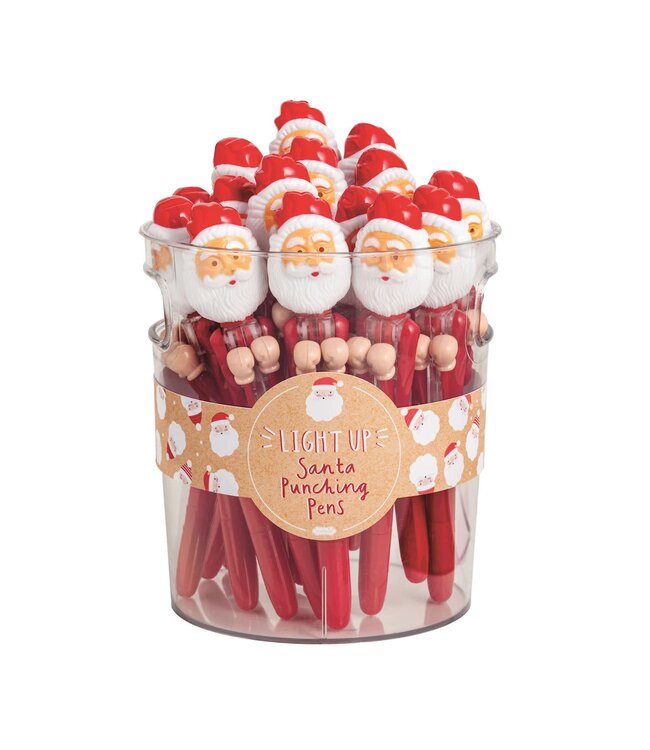 Santa Light-Up Punching Pens