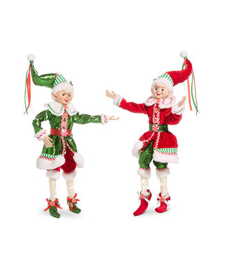 16" Traditional Posable Elf - Sold Individually