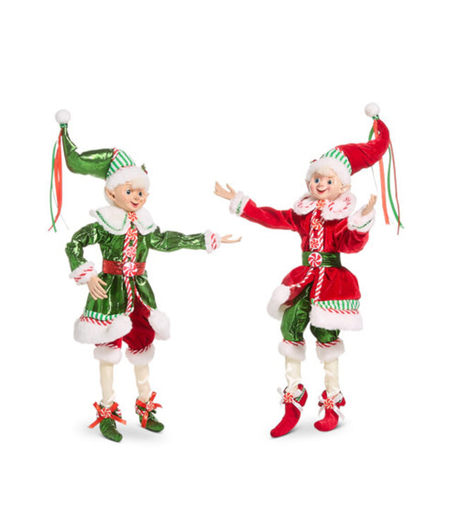 16" Traditional Posable Elf - Sold Individually