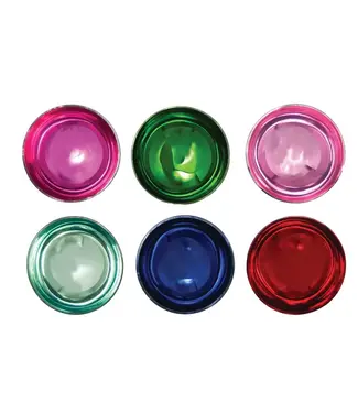 Floating Tealight Holder with Silver Electroplating - Sold Individually