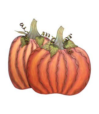 THE ROUND TOP COLLECTION Orange Classic Pumpkin