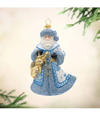 CHRISTOPHER RADKO Ivory Frost Santa